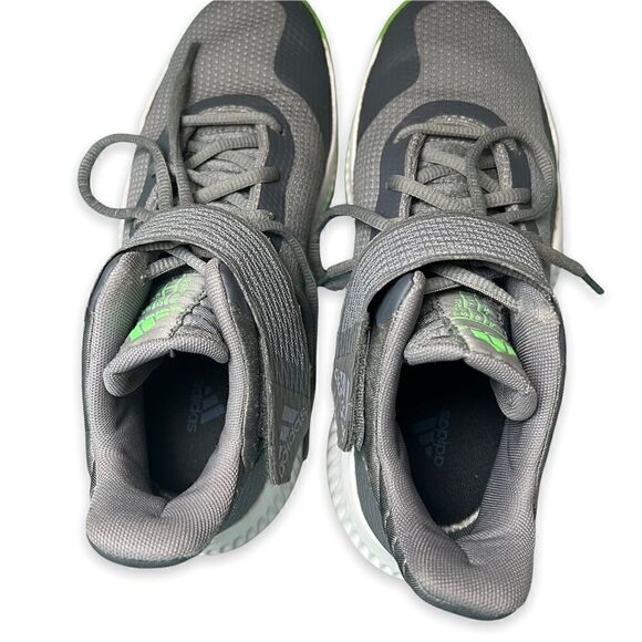 Mens Adidas Explosive Bounce Basketball Grey Lime Green Shoes 6 - Picture 10 of 13
